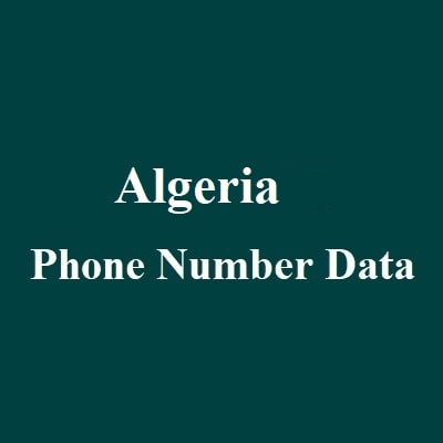 Algeria Phone Number Data