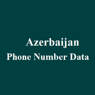 Azerbaijan Phone Number Data