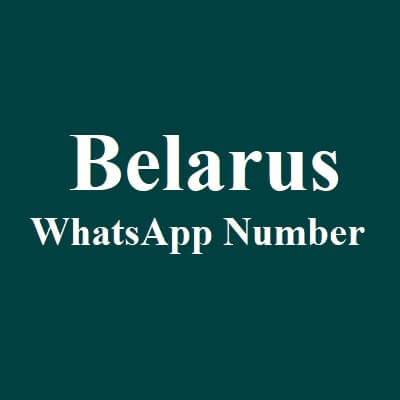 Belarus Whatsapp Number