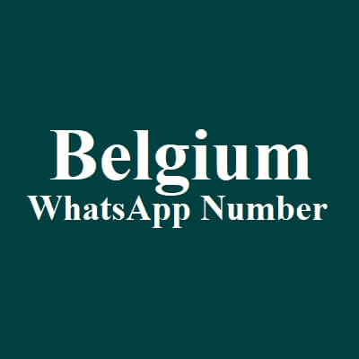 Belgium Whatsapp Number