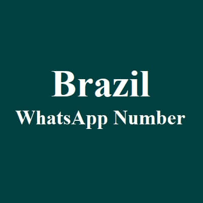 Brazil Whatsapp Number