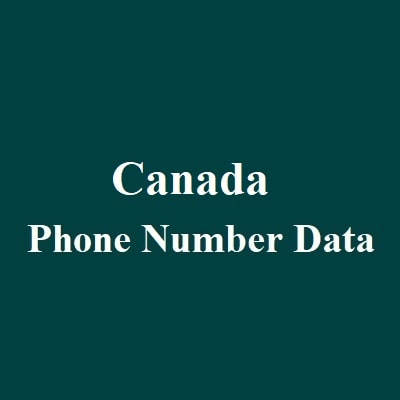 Canada Phone Number Data