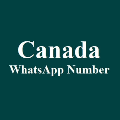 Canada Whatsapp Number