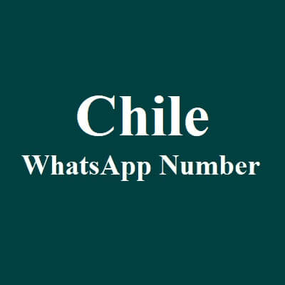 Chile Whatsapp Number