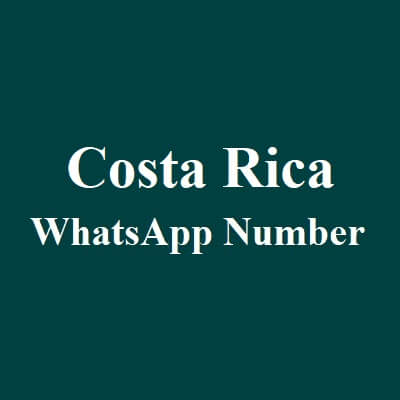 Costa Rica Whatsapp Number