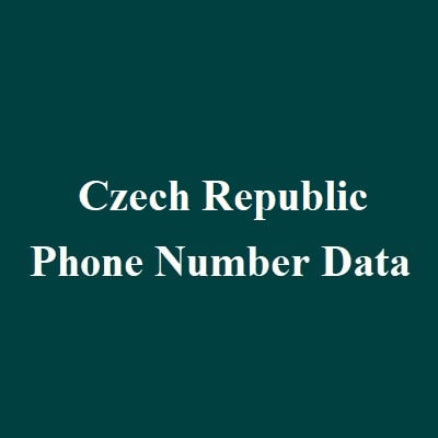 Czech Republic Phone Number Data