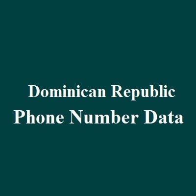 Dominican Republic Phone Number Data