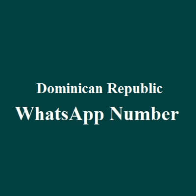 Dominican Republic Whatsapp Number