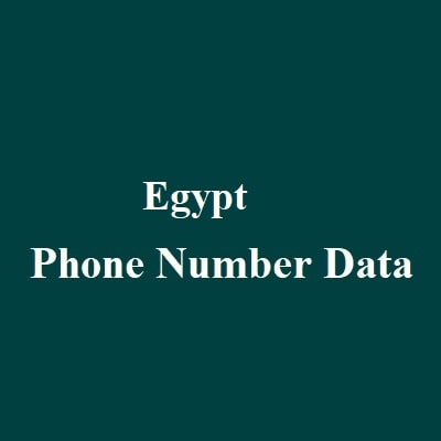 Egypt Phone Number Data