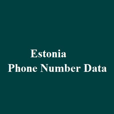 Estonia Phone Number Data