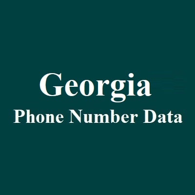 Georgia Phone Number Data