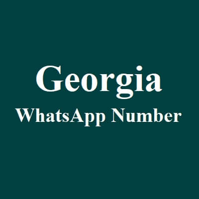 Georgia Whatsapp Number