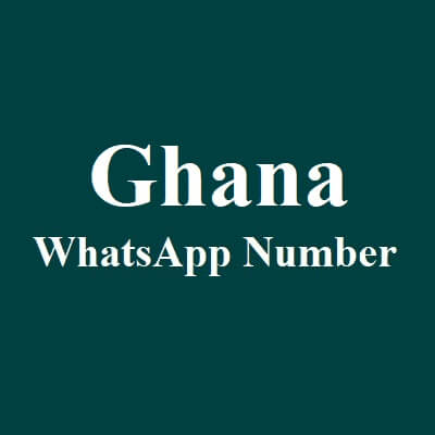 Ghana Whatsapp Number