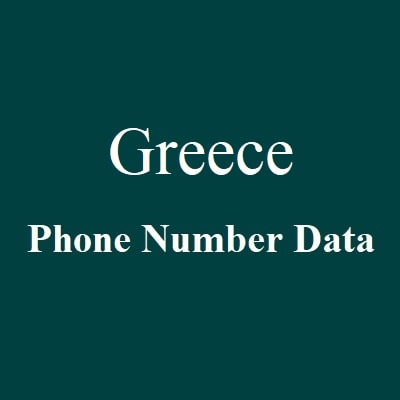 Greece Phone Number Data