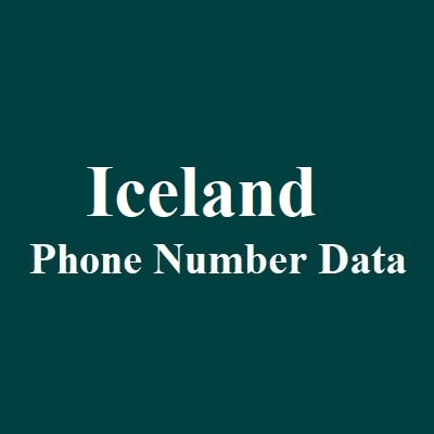 Iceland Phone Number Data