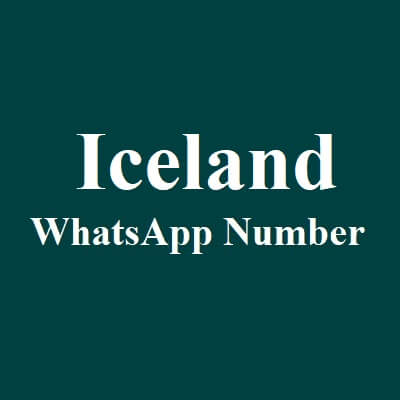 Iceland Whatsapp Number