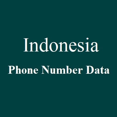 Indonesia Phone Number Data