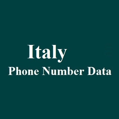 Italy Phone Number Data