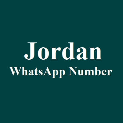 Jordan Whatsapp Number