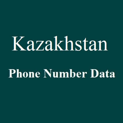 Kazakhstan Phone Number Data