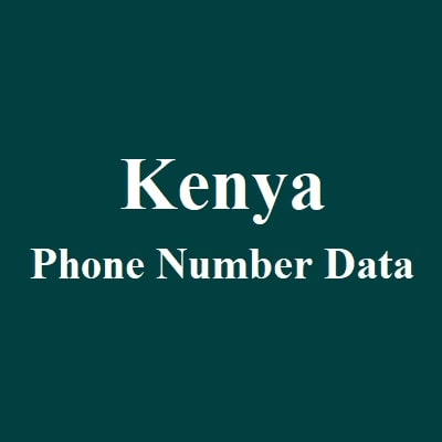 Kenya Phone Number Data