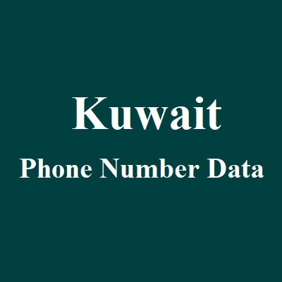 Kuwait Phone Number Data