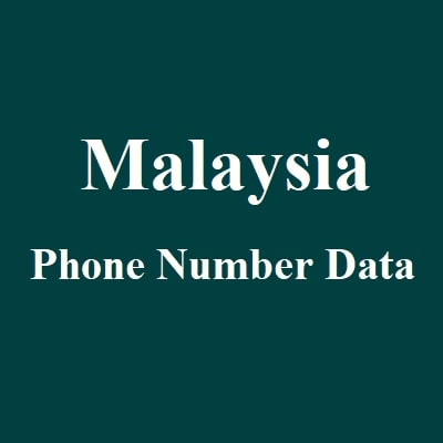 Malaysia Phone Number Data