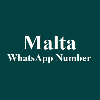 Malta Whatsapp Number