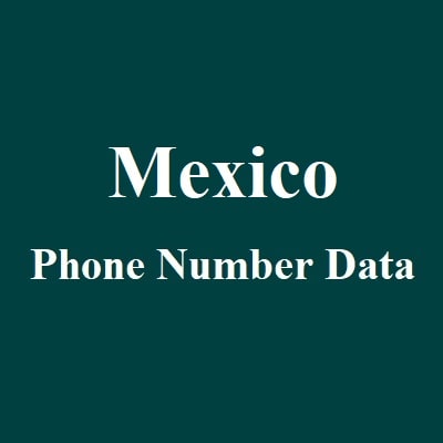 Mexico Phone Number Data