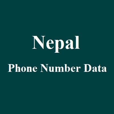 Nepal Phone Number Data