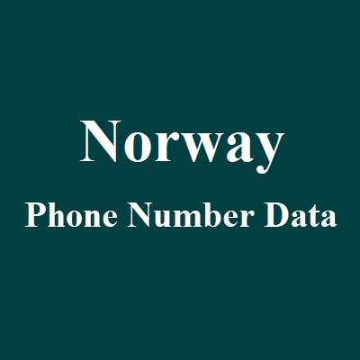 Norway Phone Number Data