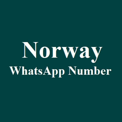 Norway Whatsapp Number