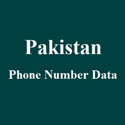 Pakistan Phone Number Data