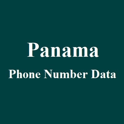 Panama Phone Number Data