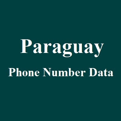 Paraguay Phone Number Data