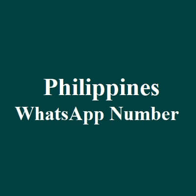 Philippines Whatsapp Number