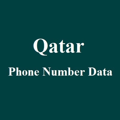 Qatar Phone Number Data