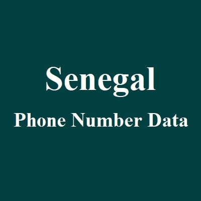 Senegal Phone Number Data