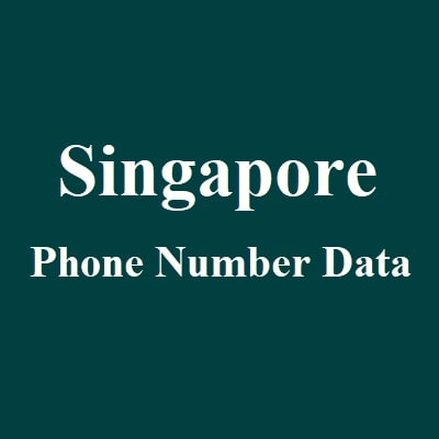 Singapore Phone Number Data