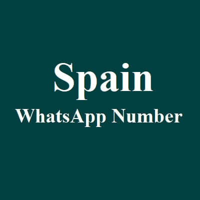 Spain Whatsapp Number