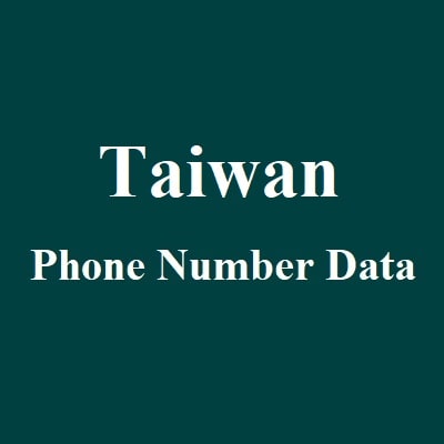 Taiwan Phone Number Data