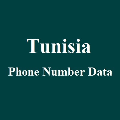 Tunisia Phone Number Data