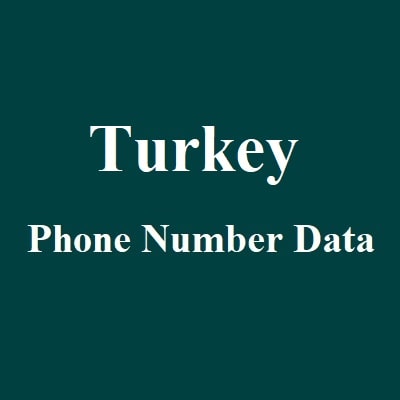 Turkey Phone Number Data