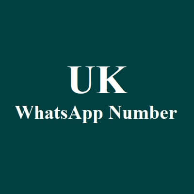 UK Whatsapp Number