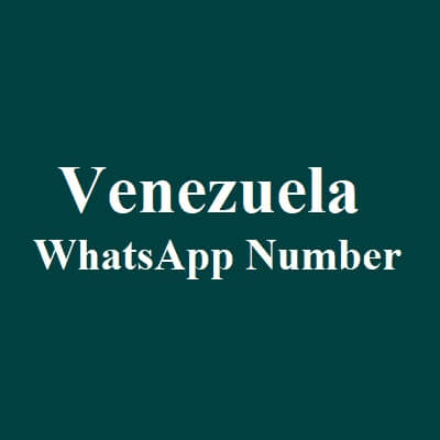 Venezuela Whatsapp Number