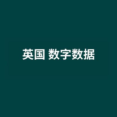 英国 数字数据